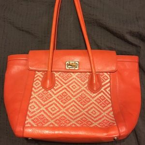 Shiraleah satchel purse  - orange